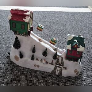 Mr. Christmas Winter Wonderland Cable Cars AS IS